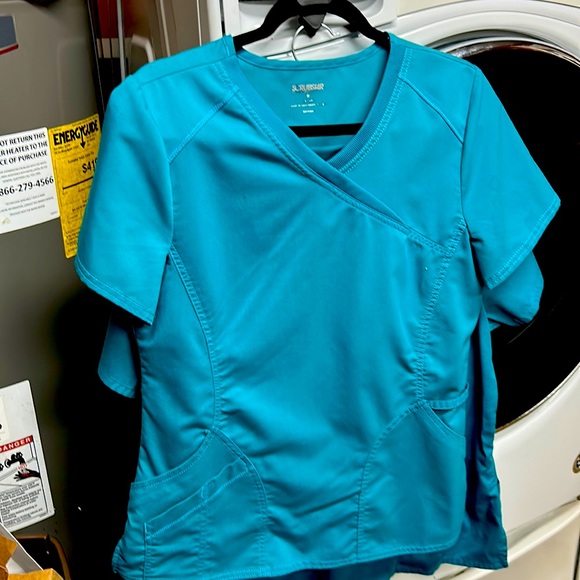 Teal green scrubs size M - Picture 5 of 16